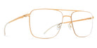 Mykita® TOBI MYK TOBI Glossy Gold 52 - Glossy Gold Eyeglasses