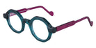 NaoNed® Tokyonec NAO Tokyonec 2424 44 - 2424 Emerald Green / Transparent Orchid Puple Eyeglasses