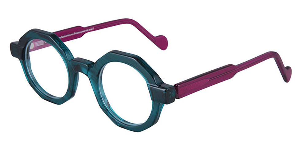 NaoNed® Tokyonec NAO Tokyonec 2424 44 - 2424 Emerald Green / Transparent Orchid Puple Eyeglasses