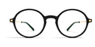 Mykita® TOMKIN MYK TOMKIN C6 Black/Glossy Gold 47 - C6 Black/Glossy Gold Eyeglasses