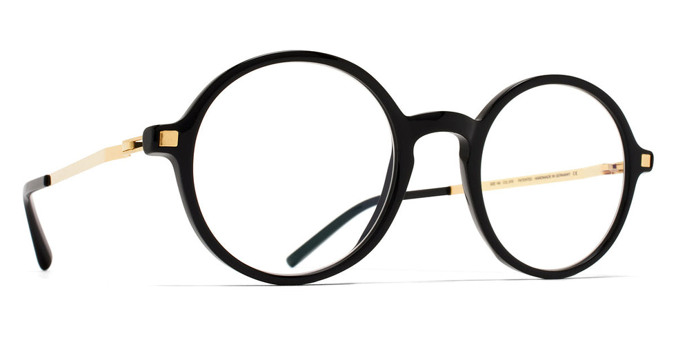 Mykita® TOMKIN MYK TOMKIN C6 Black/Glossy Gold 47 - C6 Black/Glossy Gold Eyeglasses