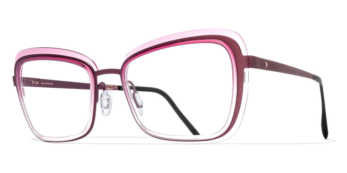 Blackfin® TORTUGA BLF TORTUGA 1095 52 - Brown/Gradient Burgundy Acetate Eyeglasses