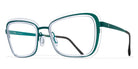 Blackfin® TORTUGA BLF TORTUGA 1141 52 - Green/Crystal Acetate Eyeglasses