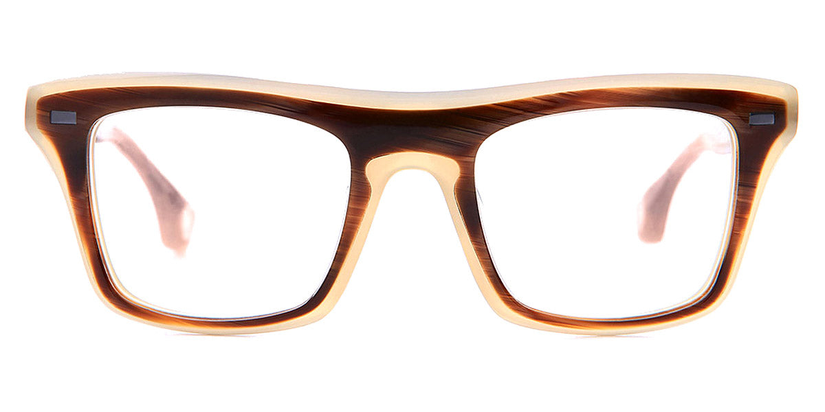 Blake Kuwahara® TOWNLEY BLK TOWNLEY BROWN HORN 50 - BROWN HORN Eyeglasses