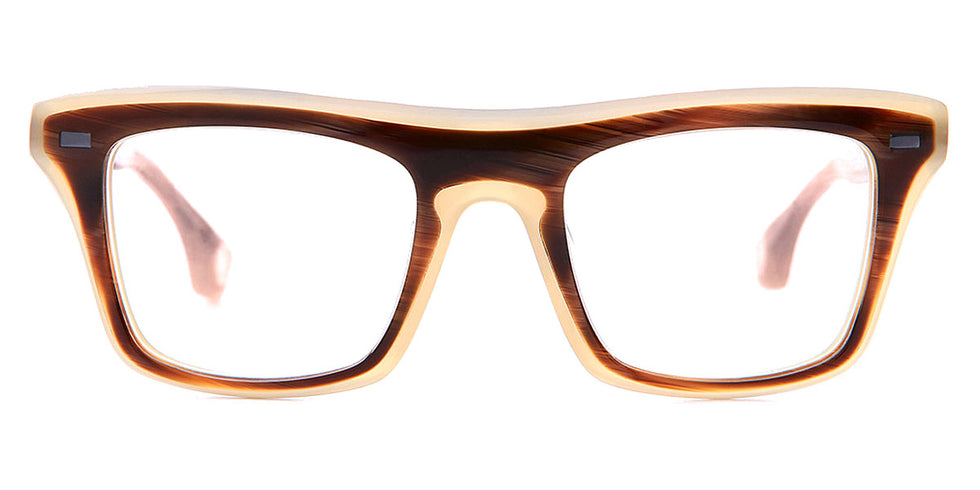 Blake Kuwahara® TOWNLEY BLK TOWNLEY BROWN HORN 50 - BROWN HORN Eyeglasses