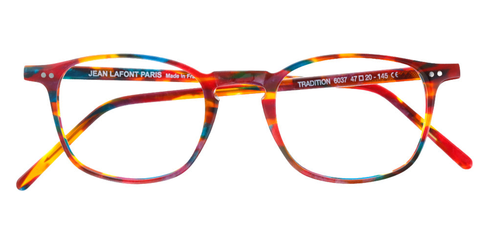 Lafont® Tradition LAF TRADITION 6037 47 - Orange 6037 Eyeglasses