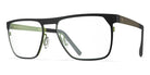 Blackfin® TRENTON BLF TRENTON 1024 55 - Black/Green Eyeglasses