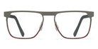 Blackfin® TRENTON BLF TRENTON 1437 55 - Gunmetal-Red Gradient/Gunmetal Eyeglasses