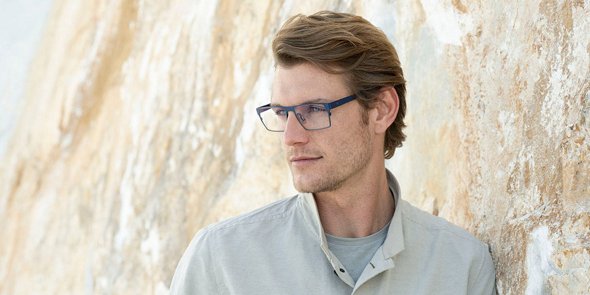 Blackfin® TRENTON BLF TRENTON 956 55 - Gunmetal Grey/Olympic Blue Eyeglasses