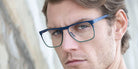 Blackfin® TRENTON BLF TRENTON 956 55 - Gunmetal Grey/Olympic Blue Eyeglasses