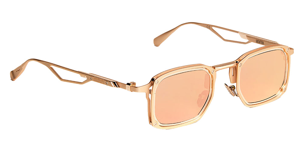 Movitra® Trinitas 02 MVT Trinitas 02 Polished Rose Gold 46 - Polished Rose Gold Eyeglasses