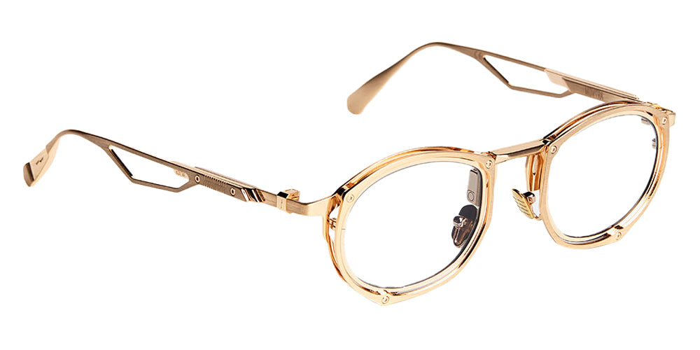 Movitra® Trinitas 03 MVT Trinitas 03 Polished Light Gold 47 - Polished Light Gold Eyeglasses