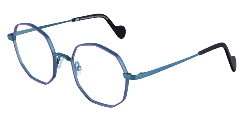 NaoNed® Trugarez NAO Trugarez 6674 52 - 6674 Hocco Violet/Matte Pacific Green Eyeglasses
