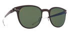 Mykita® TRUMAN MYK TRUMAN Dark Brown / Polarized Pro Green 51 - Dark Brown / Polarized Pro Green Sunglasses