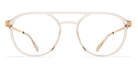 Mykita® TULOK MYK TULOK C1 Champagne/Glossy Gold 50 - C1 Champagne/Glossy Gold Eyeglasses
