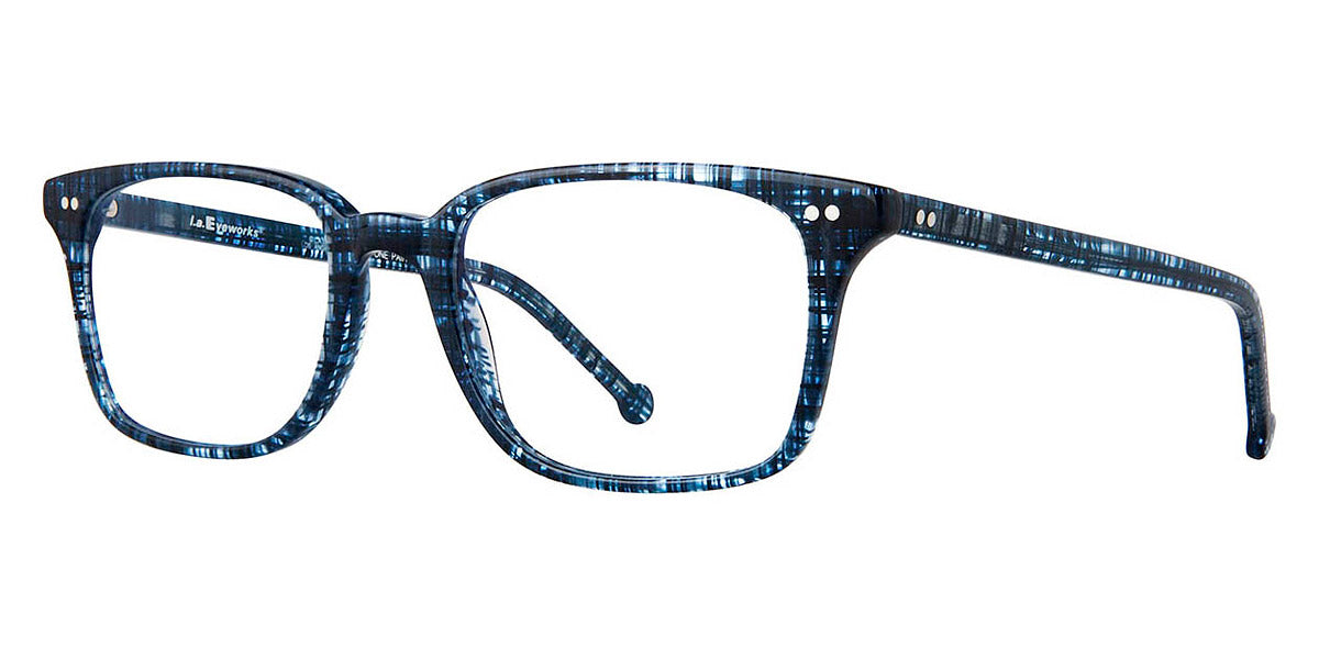L.A.Eyeworks® TWILL XL HD LA TWILL XL HD 999 52 - Delta Blues Eyeglasses