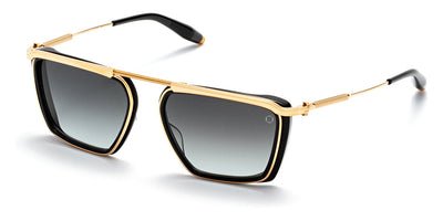 AKONI® Ulysses AKO Ulysses 205A 57 - Solid Black Sunglasses