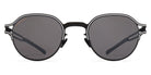 Mykita® VAASA MYK VAASA Black/White / Polarized Pro Hi-Con Grey 47 - Black/White / Polarized Pro Hi-Con Grey Sunglasses