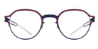 Mykita® VAASA MYK VAASA Navy/Rusty Red 47 - Navy/Rusty Red Eyeglasses
