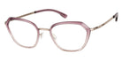 Ic! Berlin® Vayu ICB Vayu IC5090 035 51 - Bronze-Elderberry Fade Eyeglasses