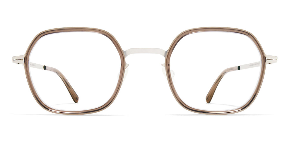 Mykita® VEN MYK VEN A74 Shiny Silver/Clear Ash 48 - A74 Shiny Silver/Clear Ash Eyeglasses