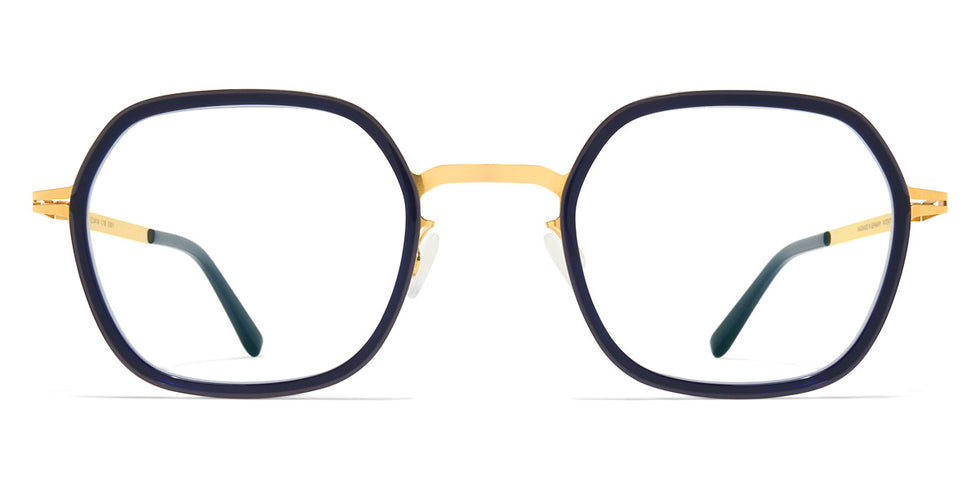 Mykita® VEN MYK VEN A76 Glossy Gold/Milky Indigo 48 - A76 Glossy Gold/Milky Indigo Eyeglasses