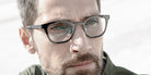 Blackfin® VICKSBURG BLF VICKSBURG 1126 47 - Obsidian Black Gold/Blackfin Black Eyeglasses