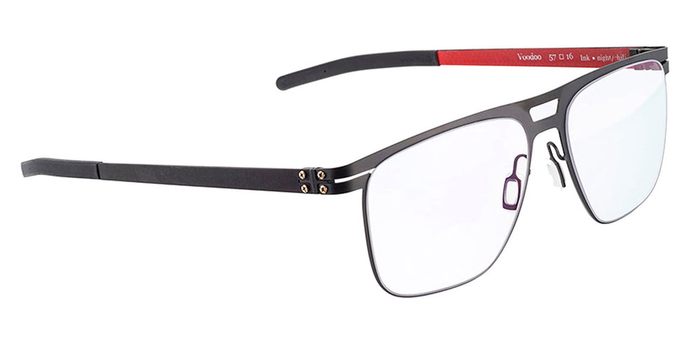 BLAC® VOODOO BLAC VOODOO INK NI 57 - Black / Black 2 Eyeglasses