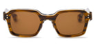 Blake Kuwahara® WAGNER SUN BLK WAGNER SUN LIGHT BROWN HORN 49 - Light Brown Horn Sunglasses