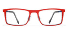 Blackfin® WALDPORT BLF WALDPORT 1075 52 - Red/Blue Eyeglasses