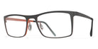 Blackfin® WALDPORT BLF WALDPORT 814 52 - Black/Red Eyeglasses