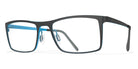 Blackfin® WALDPORT BLF WALDPORT 945 52 - Black/Light Blue Eyeglasses