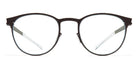 Mykita® WALT MYK WALT Ebony Brown 44 - Ebony Brown Eyeglasses