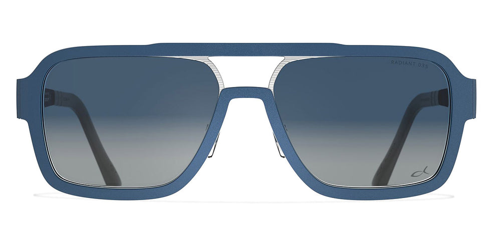 Blackfin® WANDERLUST BLF WANDERLUST 1559 56 - Blue Navy/Silver Sunglasses