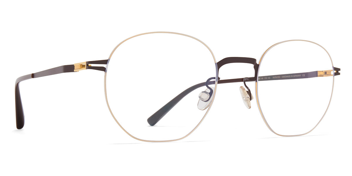 Mykita® WATARU MYK WATARU Gold/Dark Brown 48 - Gold/Dark Brown Eyeglasses