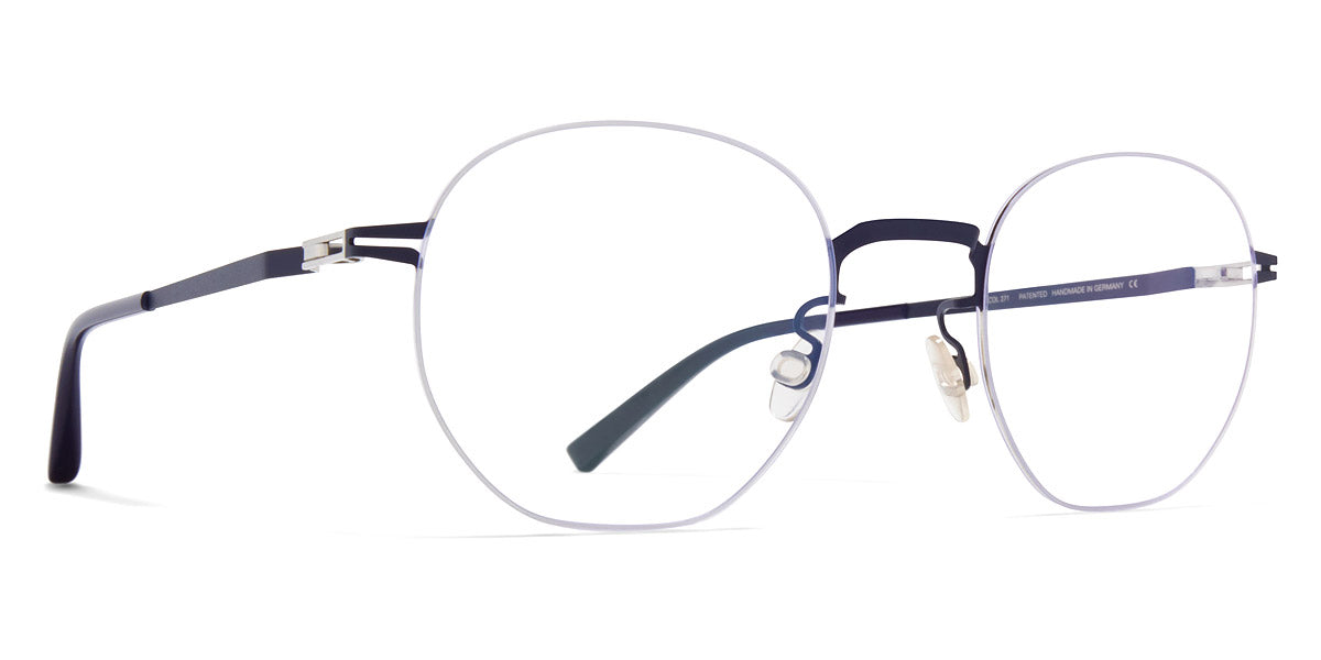 Mykita® WATARU MYK WATARU Silver/Indigo 48 - Silver/Indigo Eyeglasses