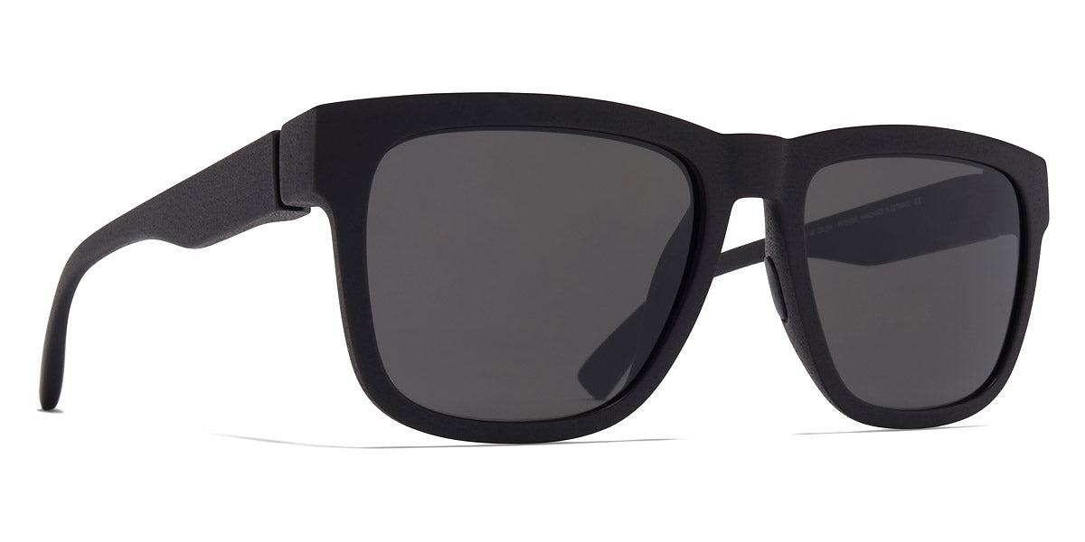 Mykita® WAVE MYK WAVE MD1 Pitch Black / Dark Grey Solid 56 - MD1 Pitch Black / Dark Grey Solid Sunglasses
