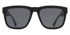 Mykita® WAVE MYK WAVE MD1 Pitch Black / Polarized Pro Hi-Con Grey 56 - MD1 Pitch Black / Polarized Pro Hi-Con Grey Sunglasses