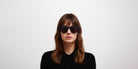 Mykita® WAVE MYK WAVE MD34 Indigo / Brown Solid 56 - MD34 Indigo / Brown Solid Sunglasses