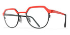 Blackfin® WELLS BLF WELLS 1442 46 - Red/Black Eyeglasses