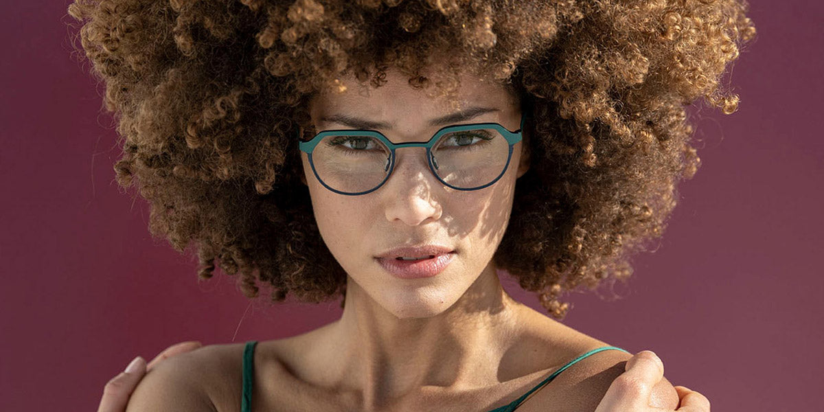 Blackfin® WELLS BLF WELLS 1492 46 - Black Gold/Blue Navy Eyeglasses