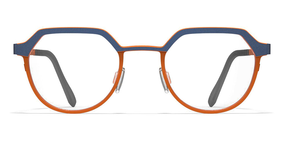 Blackfin® WELLS BLF WELLS 1550 46 - Storm Navy Blue/Sunset Orange Eyeglasses