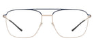 Ic! Berlin® Wes ICB Wes IC5140 035 57 - Bronze-Dark Navy Eyeglasses