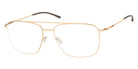 Ic! Berlin® Wes ICB Wes IC5140 028 57 - Rosé-Gold Eyeglasses