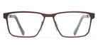Blackfin® WESTHAMPTON BLF WESTHAMPTON 1469 56 - Matt Black/Fluo Red Eyeglasses