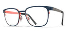 Blackfin® WHITEBROOK BLF WHITEBROOK 1011 52 - Blue/Red Eyeglasses