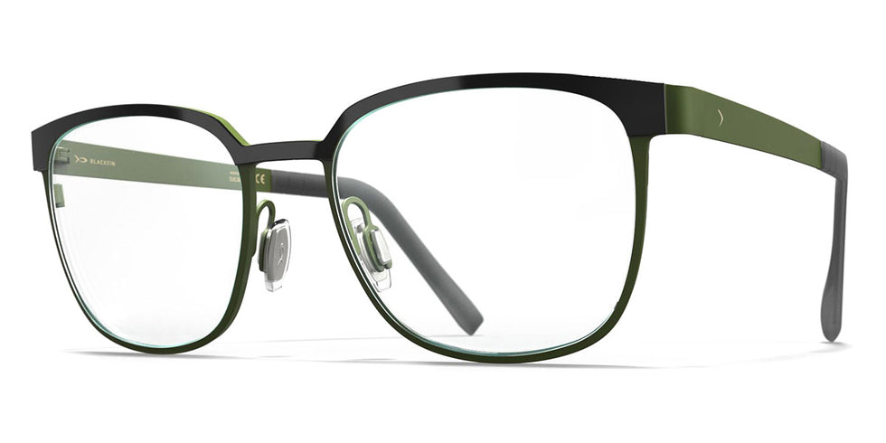 Blackfin® WHITEBROOK BLF WHITEBROOK 1493 52 - Black Gold/Green Eyeglasses