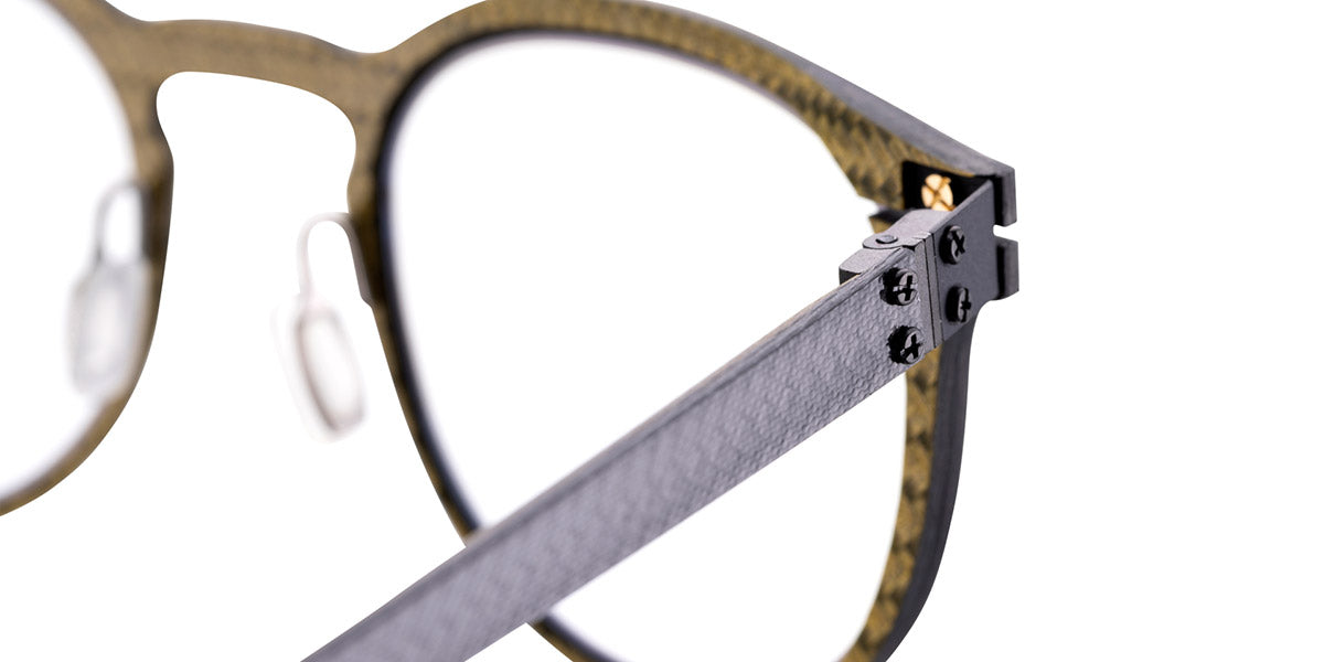 BLAC® WILK BLAC WILK CA GO 50 - Black / Gold Eyeglasses