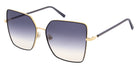 Andy Wolf® Willow Sun ANW Willow Sun 03 59 - Gold/Black Sunglasses