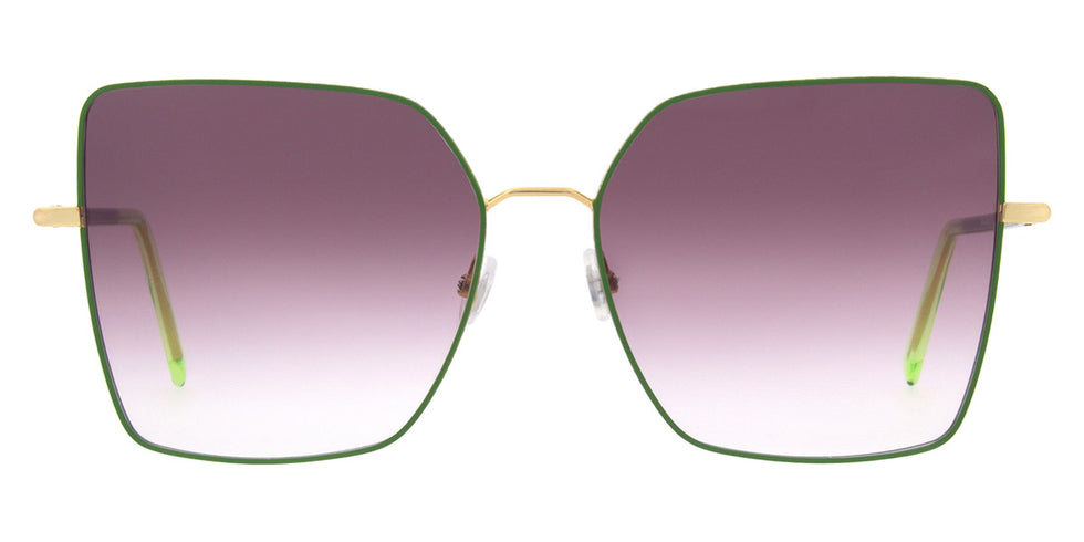Andy Wolf® Willow Sun ANW Willow Sun 06 59 - Gold/Green Sunglasses